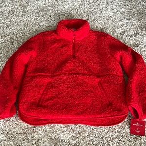 NWT Super Cozy Fleece Pullover